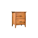 North Ridge 2 Drawer Nightstand